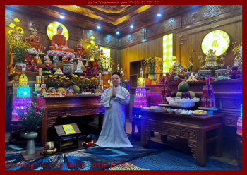 Tủ thờ Phật, Quan Công và Phật Bà